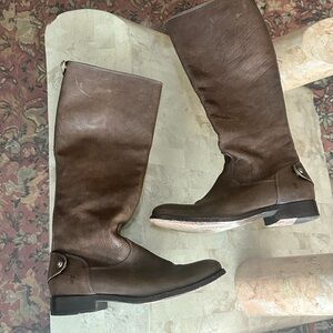 Frye Women's Dark Brown Over the Knee Boots